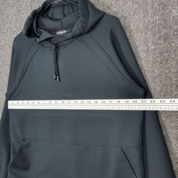 32 Degrees Heat Hoodie Mens Medium Black Super Soft Pullover Jacket Sweatshirt - Picture 5 of 12